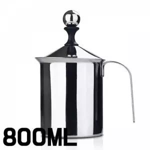 TBZ DK-SJ 스텐 우유거품기 2중 거품망 반죽기 800ml