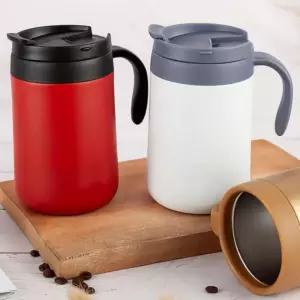 볼륨 500ml 스텐머그 텀블러 500ml 보온보냉 텀블러 이유식컵