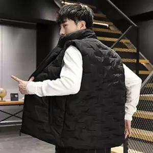 패딩조끼 경량 가벼운 하프넥 작업 남성 조끼