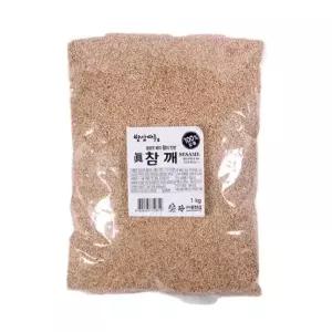(신선집중) 밥상마루 볶은 참깨 1kg 대용량 (지퍼형)