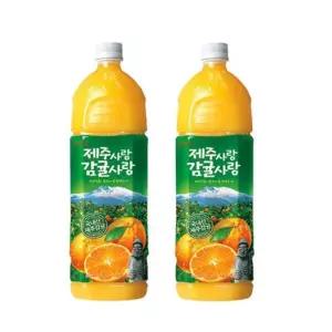 롯데 제주감귤 주스 1.5L 6개입 /s