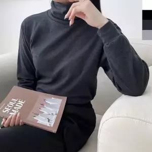 [골드스마일]스판 여자 반폴라 목폴라 티 목티 면스판 겨울 신상