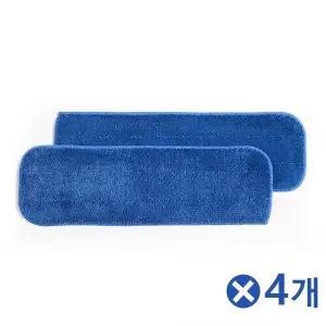 [에이치플러스몰]TBZ 밀대걸레 리필용 2p-와이드 극세사x4개 바닥밀대 마대