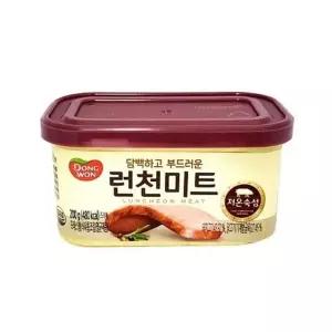 고품질 동원 담백하고 부드러운 런천미트 캔햄 통조림 햄 부대찌개햄 (W7911A5)