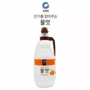 청정원 물엿 조리용물엿 윤기나는 요리 물엿 2.45kg 비정제설탕 (W79D6F8)