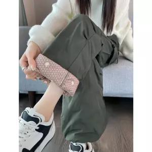 패딩바지 기모트닝바지 조거 롱다리 와이드 여성
