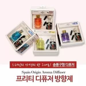 차량용 디퓨저 방향제 30ml/송풍구형 6가지향 (W7BFB25)