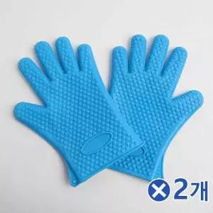 [골드스마일]TBZ 하트돌기 안심 실리콘 오븐장갑 2px2개 모던장갑