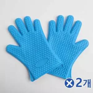 [에이치플러스몰]TBZ 하트돌기 안심 실리콘 오븐장갑 2px2개 모던장갑