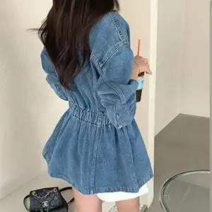 여성무스탕 루즈핏 데님무스탕 데님 데이트룩 캐주얼 여성 무스탕자켓