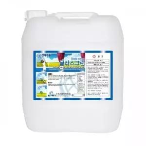 고품질 강력 유리세정제 글라스클린 18.75L 대용량 (W79165E)
