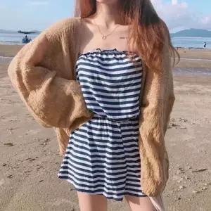 여성스러운 그물 가디건 루즈핏 여리여리 패션 코디 여름카디건 (WBFE9B6)