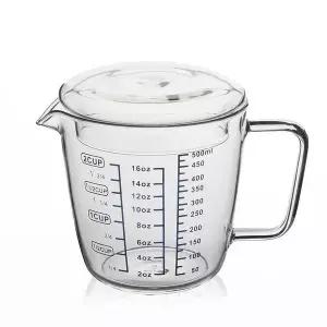 [알티피아]TBZ 투명한 유리 계량컵 500ml 라면물맞추기 주방용품