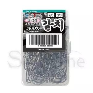 고품질 ST 국산 갈치바늘 벌크 대용량 링바늘 칼치 낚시 낚시릴 낚시소품 (W946D94)