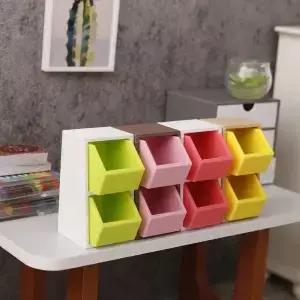 스토리지 박스 오거나이저 /2 스케일 인형의 집 주방 음식 바구니 모델 DIY 장식 장면용