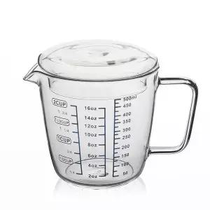 TBZ 투명한 유리 계량컵 500ml 라면물맞추기 주방용품