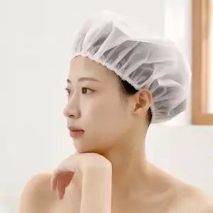 비닐 샴푸캡 방수 헤어캡 샤워캡 비닐캡 머리캡 수면용 사우나캡 수면캡