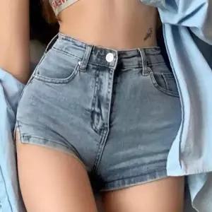 셀럽하우스 캐주얼 블루진 밑단트임 핫팬츠 청바지 블랙진 스노우