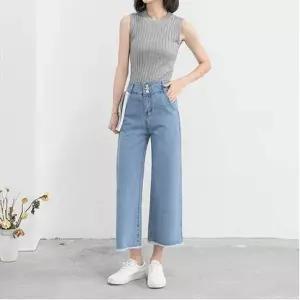 셀럽하우스 데님팬츠 연청 스판 여성 하이웨스트 청바지 부츠컷