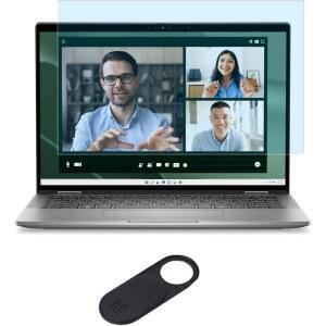 Dell 13.3인치 Latitude 13 7350/9330, Inspiron /Vostro 5310/5320/5330 및 UV 차단 필터 눈 보호 기능이 있는 Pro Plus PA13250용 MUBUY 안티 블루 라이트 글레어 스크린 프로텍터