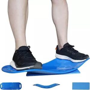 운동 매트가 있는 KINE Balance 심플리 보드 코어 트레이닝을 위한 요가 피트니스 밸런스 블루
