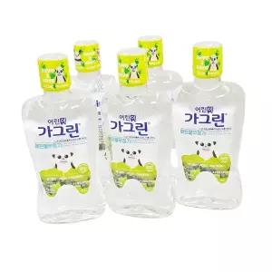 어린이가그린 아동 가글 청포도맛 380mlx5개