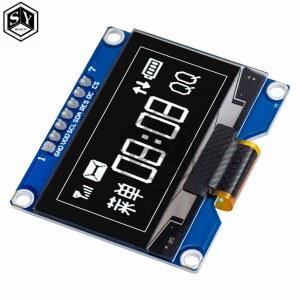 1 54 인치 7PIN 백색 파란 OLED 스크린 단위 SSD1309 드라이브 ic는 SSD1306 SPI 공용 영역을 위해 호환이된다 128 64