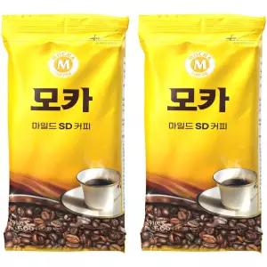 모카 마일드 SD커피 500g 2개 리필 자판기커피