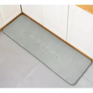 주방 키친 극세사 폭신 메모리폼 발매트 120cm 발닦개 발메트 깔개 가정 부엌카페트 예쁜