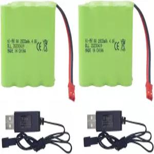 RC 전기 장난감 굴착기 트럭 엔지니어링 차량 충전 배터리에 적합한 JST-2P 플러그 및 USB 케이블이 장착된