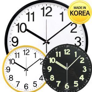 국산/무소음 벽시계/야광/부엉이/큰숫자시계/인테리어 집들이 개업식 기업 학교 관공서