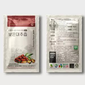 보은두레농장 대추100% 대추즙 100ml x 50봉