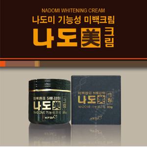 나도미 기능성 미백 크림 80ml 검버섯 기미 잡티 크림