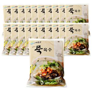 맛있는 묵육수 310g 20개 /도토리묵밥 도토리묵 냉육수 묵밥