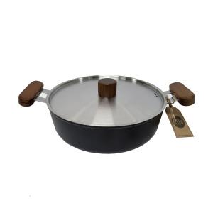 오슬로 IH 전골냄비 스텐뚜껑, 22cm, 1개