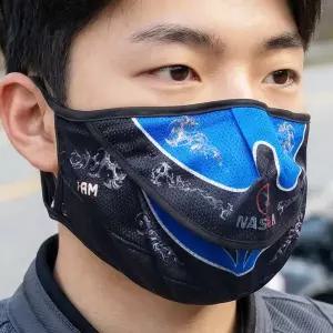 (국산) 나스카 라이더 자외선차단 귀걸이형 마스크,운동 자전거 바이크 스포츠 얼굴햇빛가리개 마스크