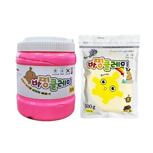 칼라클레이 500g 대용량 컬러 바핑클레이