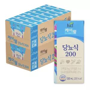 [공식] 케어웰 당뇨식200 200ml 48팩 당뇨영양식 환자식 노인건강식