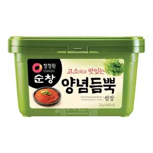 청정원 순창 양념듬뿍 쌈장(사각) 2kg