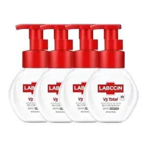 애경 랩신 토탈 포밍 핸드워시 250ml x4