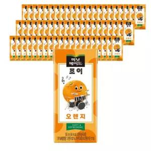 코카콜라 미닛메이드 조이 오렌지 195ml X 64팩 주스 음료