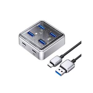 ORICO XHJ4U-U3-10 무전원 4포트 USB 3.0 허브 USB-C 허브 HUB 유전원 겸용 100CM