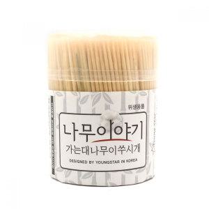 대나무 이쑤시개 중국집 이쑤시게 음식점 요지 600개