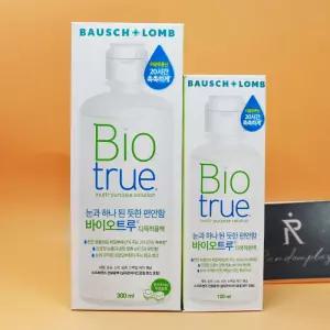 증정 바이오트루 렌즈세정액 300mL + 120mL