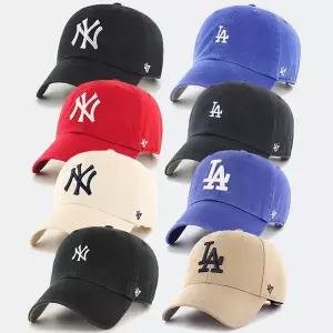 (당일출고)47브랜드 MLB모자 뉴욕/LA 클린업 모자 볼캡