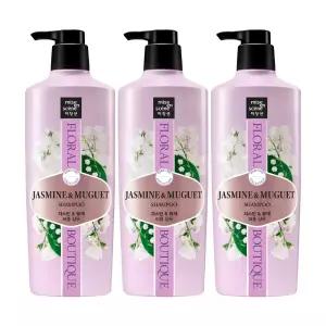 미쟝센 플로럴 부띠끄 퍼퓸 샴푸 쟈스민앤뮤게 650ml, 3개