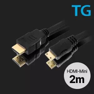 TG삼보 HDMI to Mini Ver2.0 프리미엄 블랙 케이블 2m