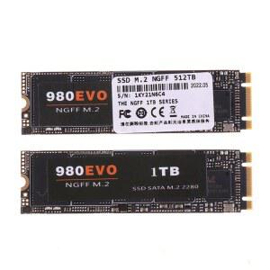 노트북 컴퓨터용 내장 솔리드 스테이트 드라이브 SSD M2 NGFF 500GB 980 EVO Plus 250GB 1TB HDD 하드 디스크 970 PRO M 2 2TB Sata Hd 1x