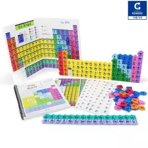 러닝리소스 원소 주기율표 활동세트 원소기호 타일 퍼즐 이름 초등학생 과학 학습교구