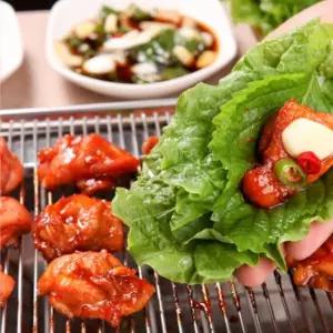우리농 춘천 순살 양념닭갈비 1kg + 추가 소스 120g x 2개